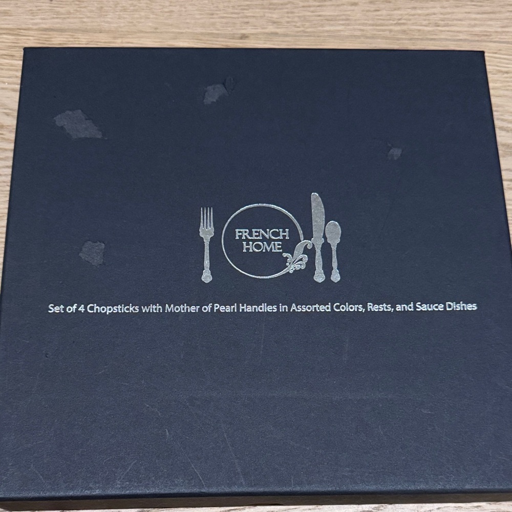 Set of 4 Chopsticks (Made in France)